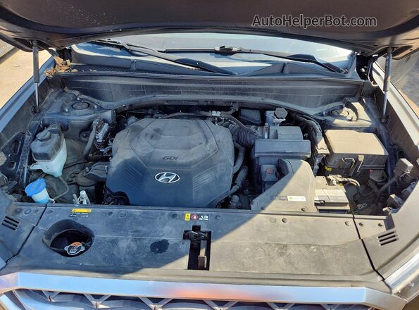 KM8R5DHE5LU124290 2020 HYUNDAI PALISADE Угольный Вид подкапотного пространства