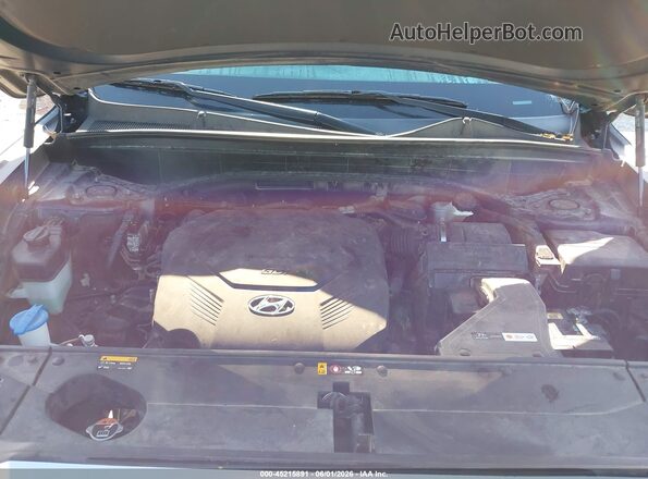 KM8R5DHE9LU039209 2020 HYUNDAI PALISADE Black Rear view