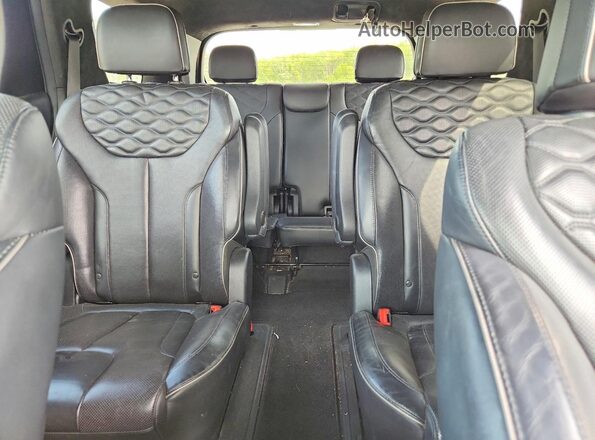 KM8R5DHE9LU070329 2020 HYUNDAI PALISADE Gray Հետևի նստատեղերի տեսք