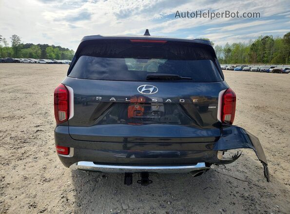 KM8R5DHE9LU070329 2020 HYUNDAI PALISADE Gray Հետևի տեսք