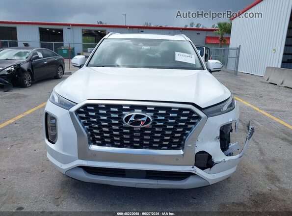 KM8R5DHE9NU339819 2022 HYUNDAI PALISADE White Vista del cuadro de instrumentos