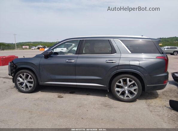 KM8R5DHEXMU238898 2021 HYUNDAI PALISADE Gray 