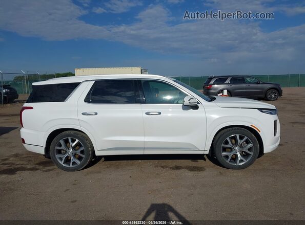 KM8R5DHEXNU432364 2022 HYUNDAI PALISADE White Widok wnętrza z tyłu