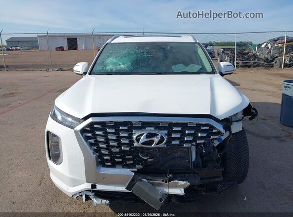 KM8R5DHEXNU432364 2022 HYUNDAI PALISADE White Widok zestawu wskaźników
