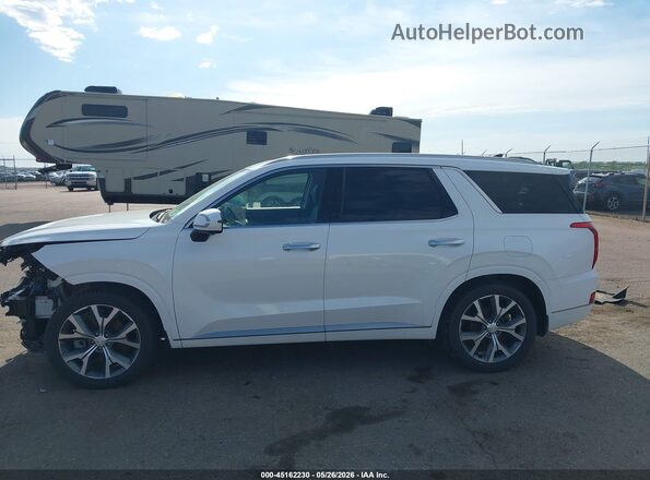 KM8R5DHEXNU432364 2022 HYUNDAI PALISADE White Widok wnętrza 360 stopni