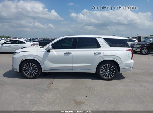 KM8R74GE4PU547864 2023 HYUNDAI PALISADE White 360 interior view