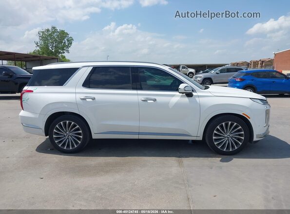 KM8R74GE4PU547864 2023 HYUNDAI PALISADE White Rear interior view