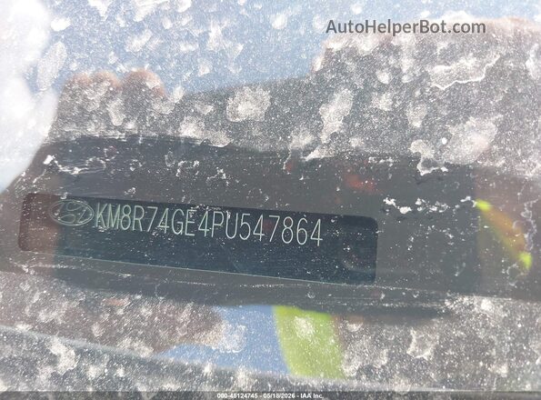 KM8R74GE4PU547864 2023 HYUNDAI PALISADE White 