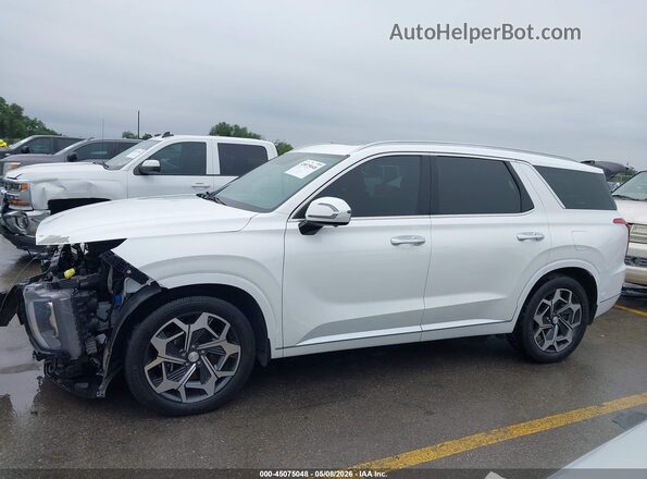KM8R74HE1MU288003 2021 HYUNDAI PALISADE White 