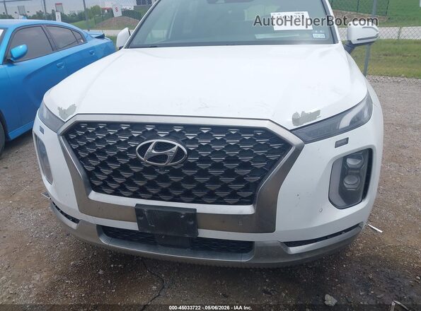 KM8R74HE4NU387478 2022 HYUNDAI PALISADE White Вид щитка приладів