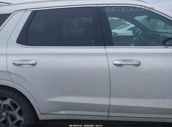 KM8R74HE4NU387478 2022 HYUNDAI PALISADE White Вид задньої частини салону