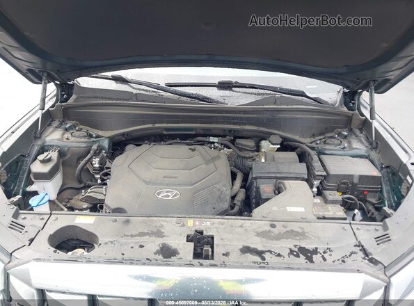 KM8R7DGE1SU815116 2025 HYUNDAI PALISADE Зеленый Вид сзади
