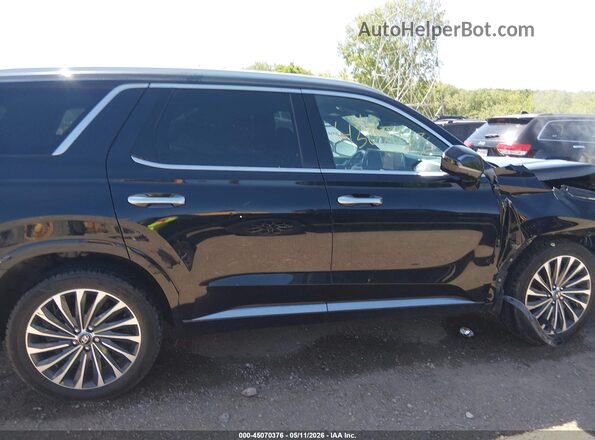 KM8R7DGE6RU679950 2024 HYUNDAI PALISADE Black Widok wnętrza z tyłu