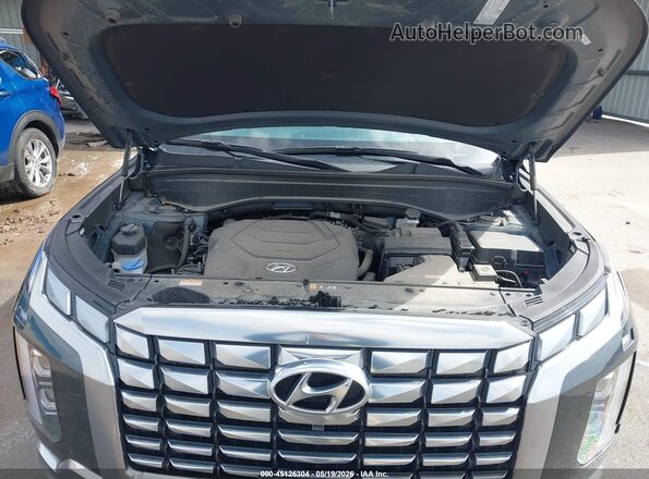 KM8R7DGE7RU666463 2024 HYUNDAI PALISADE Gray Widok z tyłu