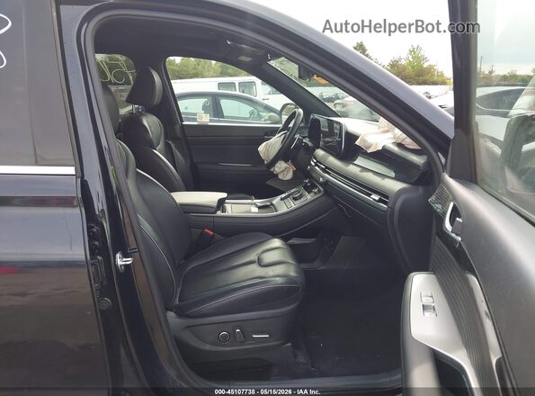 KM8R7DGE7RU691458 2024 HYUNDAI PALISADE Черный Вид салона спереди