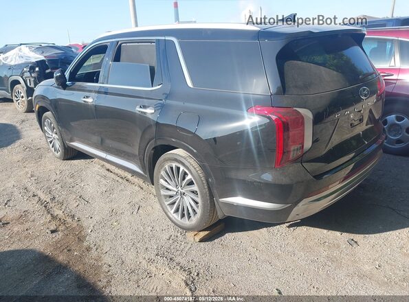 KM8R7DGE7SU815752 2025 HYUNDAI PALISADE Black Rear left