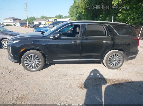 KM8R7DGE7SU815752 2025 HYUNDAI PALISADE Black 360 interior view