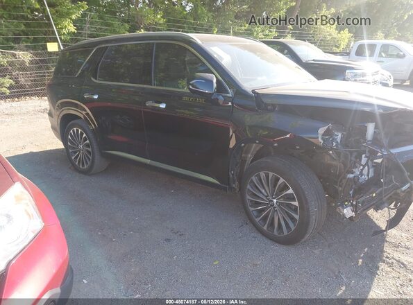 KM8R7DGE7SU815752 2025 HYUNDAI PALISADE Black Rear interior view