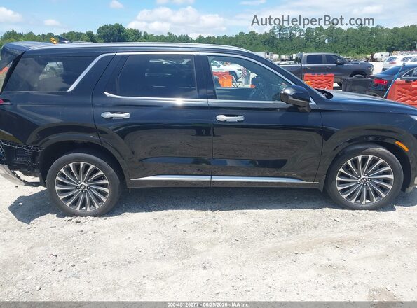 KM8R7DGE8RU677519 2024 HYUNDAI PALISADE Black Vista interior trasera