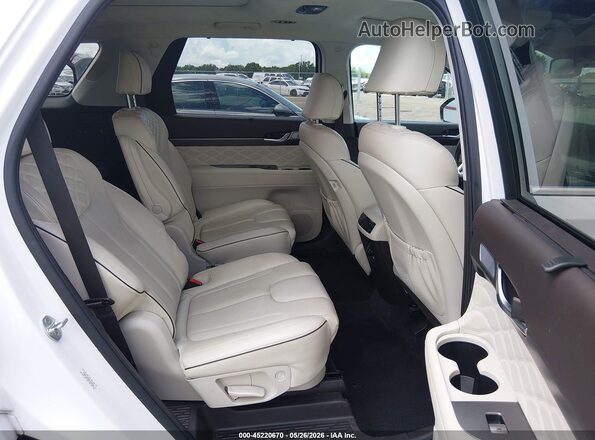KM8R7DHE0MU278840 2021 HYUNDAI PALISADE White VIN sticker view