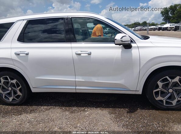 KM8R7DHE0MU278840 2021 HYUNDAI PALISADE White 360 interior view