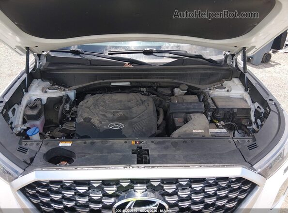 KM8R7DHE0MU278840 2021 HYUNDAI PALISADE White Rear view
