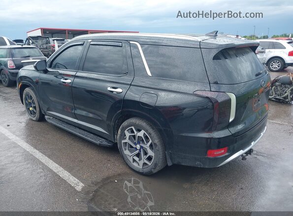 KM8R7DHE1MU178908 2021 HYUNDAI PALISADE Черный Задняя левая четверть