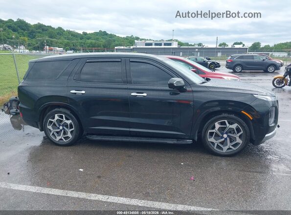 KM8R7DHE1MU178908 2021 HYUNDAI PALISADE Черный Панорамный вид салона 360°
