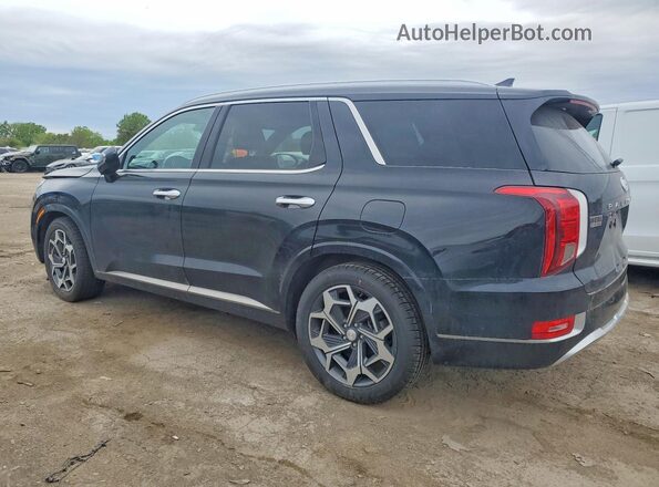 KM8R7DHE1MU315975 2021 HYUNDAI PALISADE Черный Задняя левая четверть