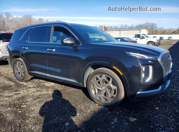 KM8R7DHE6MU295075 2021 HYUNDAI PALISADE Black 