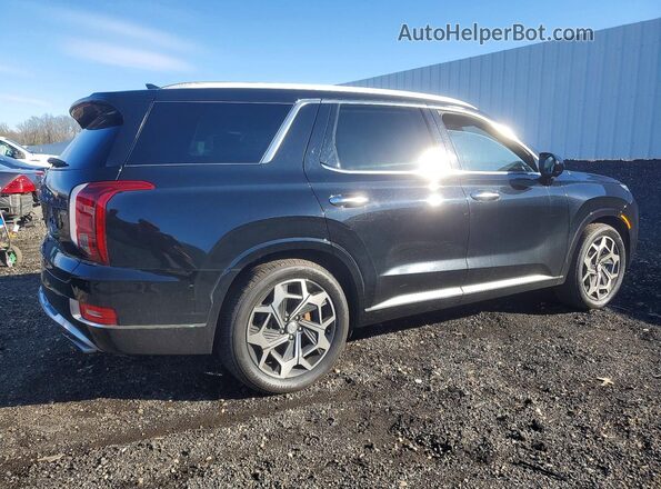 KM8R7DHE6MU295075 2021 HYUNDAI PALISADE Black 
