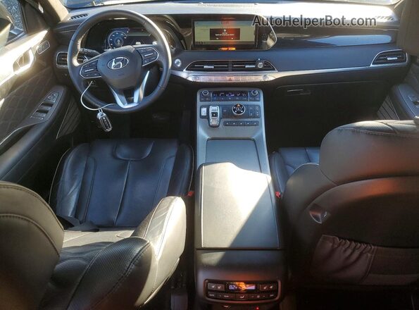 KM8R7DHE6MU295075 2021 HYUNDAI PALISADE Black 
