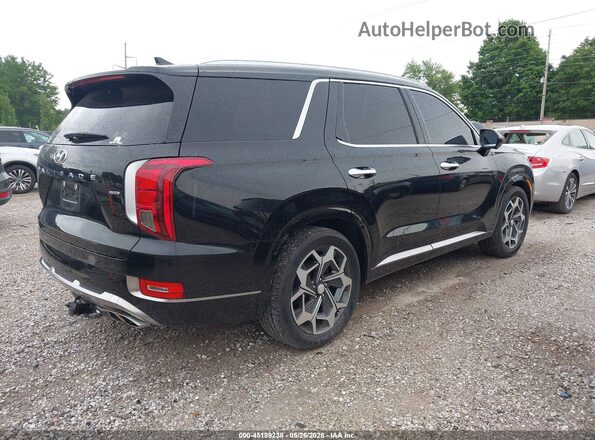 KM8R7DHE9NU368232 2022 HYUNDAI PALISADE Black უკანა მარჯვენა