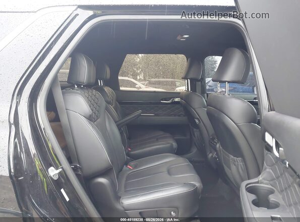 KM8R7DHE9NU368232 2022 HYUNDAI PALISADE Black VIN კოდის სტიკერის ხედი