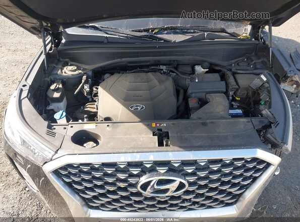 KM8R7DHEXMU180012 2021 HYUNDAI PALISADE Black Հետևի տեսք