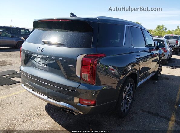 KM8R7DHEXNU476116 2022 HYUNDAI PALISADE Gray უკანა მარჯვენა