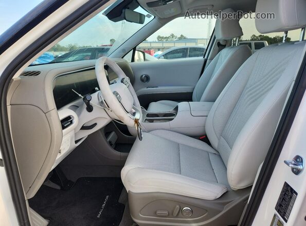 KM8RH5SA4TU060018 2026 HYUNDAI PALISADE White წინა სალონის ხედი