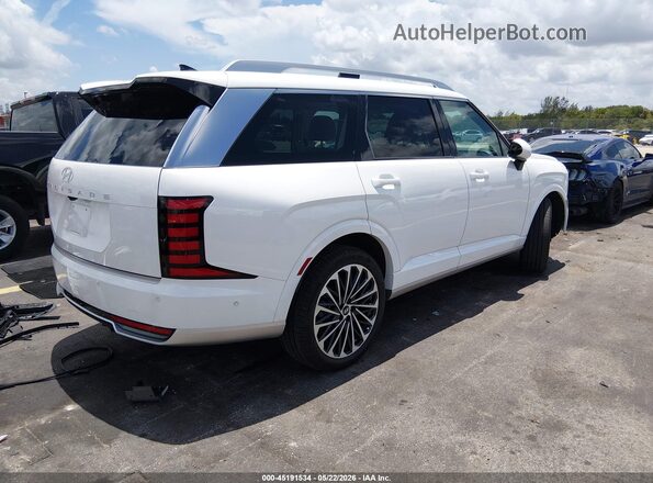 KM8RM5SA7TU027557 2026 HYUNDAI PALISADE HEV White უკანა მარჯვენა