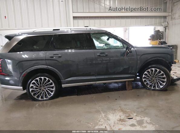 KM8RMES2XTU053336 2026 HYUNDAI PALISADE Gray Widok wnętrza z tyłu