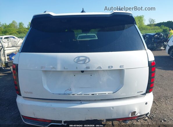 KM8RMESA0TU048721 2026 HYUNDAI PALISADE HEV White 
