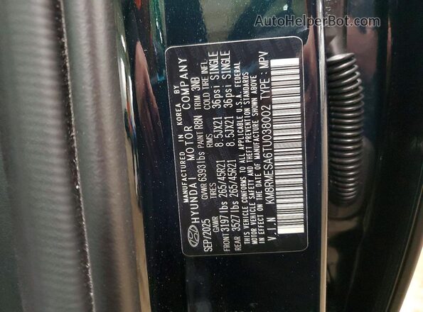 KM8RMESA6TU038002 2026 HYUNDAI PALISADE Green 