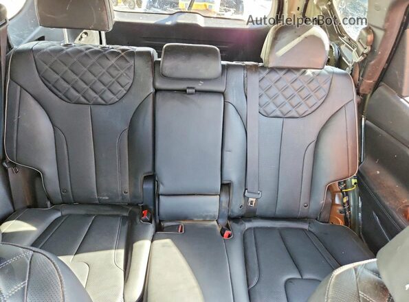 KM8S3DA13MU008375 2021 HYUNDAI SANTA Black Вид задніх сидінь