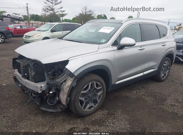 KM8S3DA1XMU010883 2021 HYUNDAI SANTA FE HYBRID Beige Передня ліва чверть