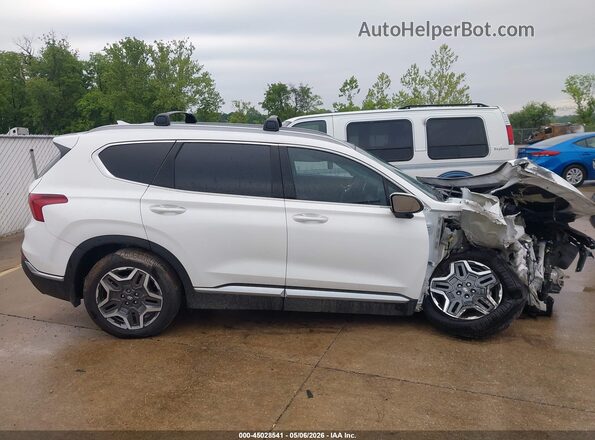 KM8S5DA11NU030290 2022 HYUNDAI SANTA FE HYBRID White 