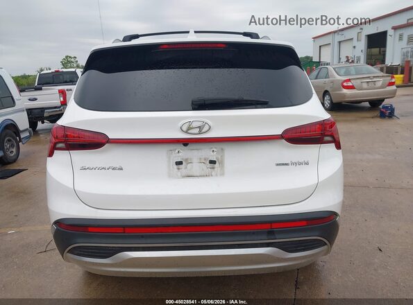 KM8S5DA11NU030290 2022 HYUNDAI SANTA FE HYBRID White 