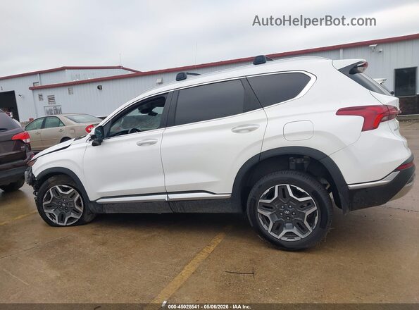 KM8S5DA11NU030290 2022 HYUNDAI SANTA FE HYBRID White 