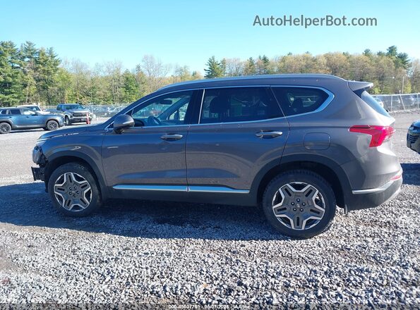 KM8S6DA23NU050210 2022 HYUNDAI SANTA FE PLUG-IN HYBRID Gray 