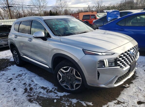KM8S6DA23PU097336 2023 HYUNDAI SANTA Silver Delantero derecho