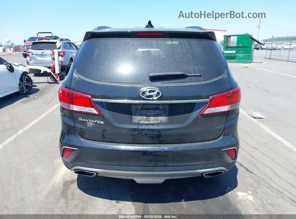 KM8SM4HF2HU169756 2017 HYUNDAI SANTA FE Black 
