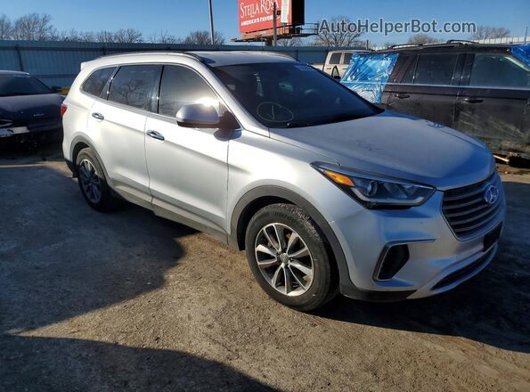 KM8SM4HF7HU194474 2017 HYUNDAI SANTA Silver 
